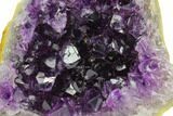 Dark Purple, Amethyst Crystal Cluster - Uruguay #122049-1